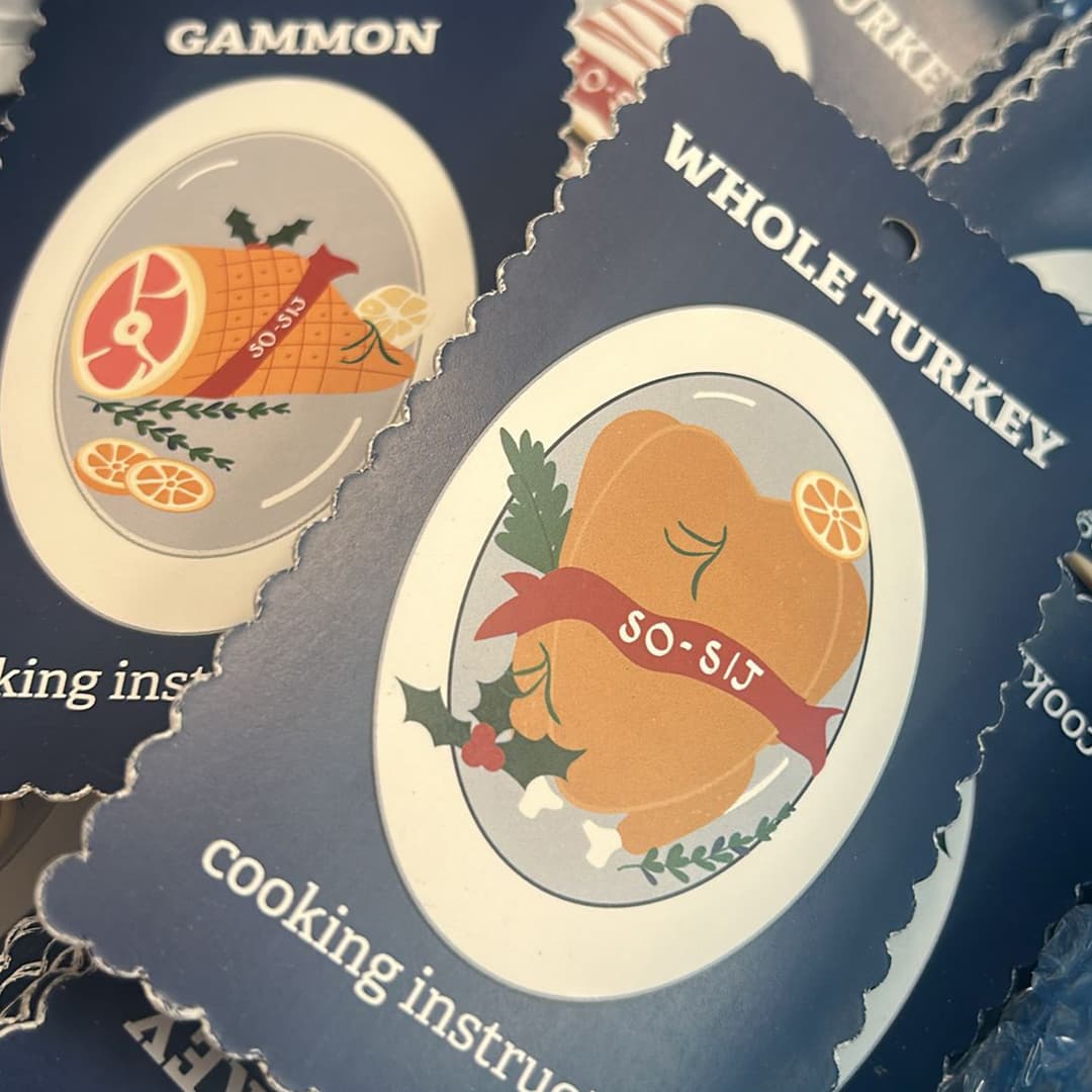So-sij custom Christmas Recipe Cards