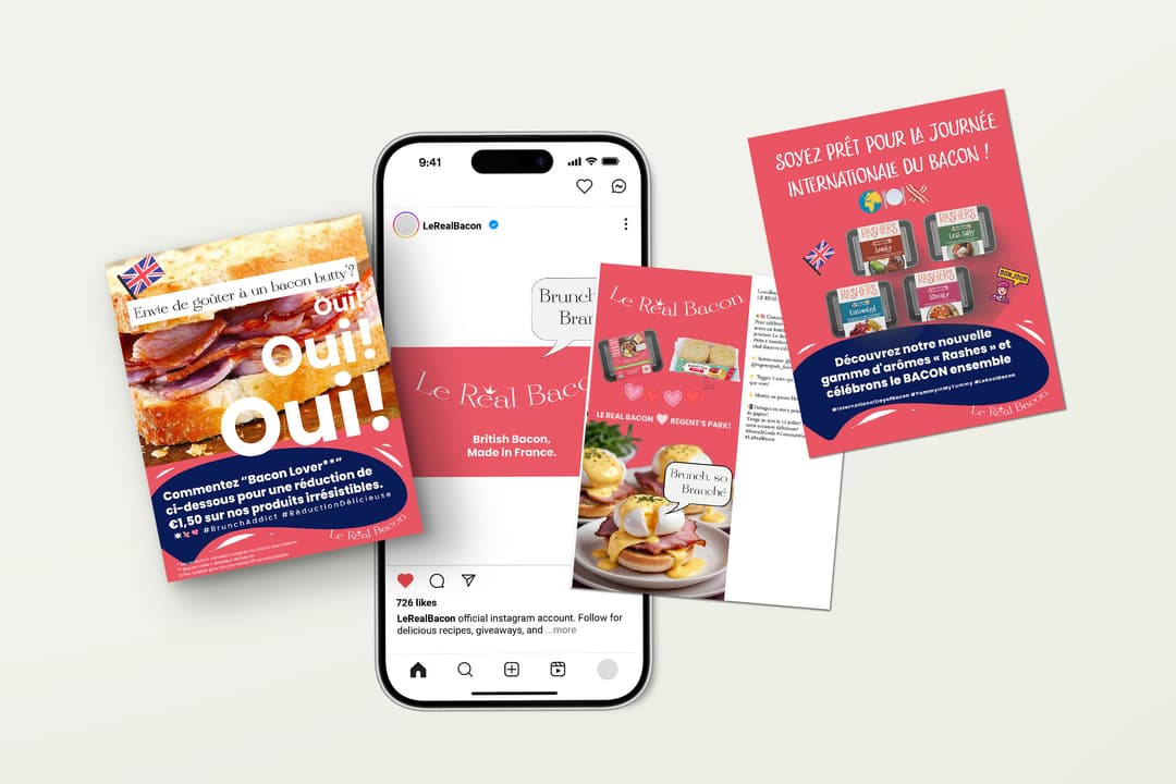 Le Real Bacon socials