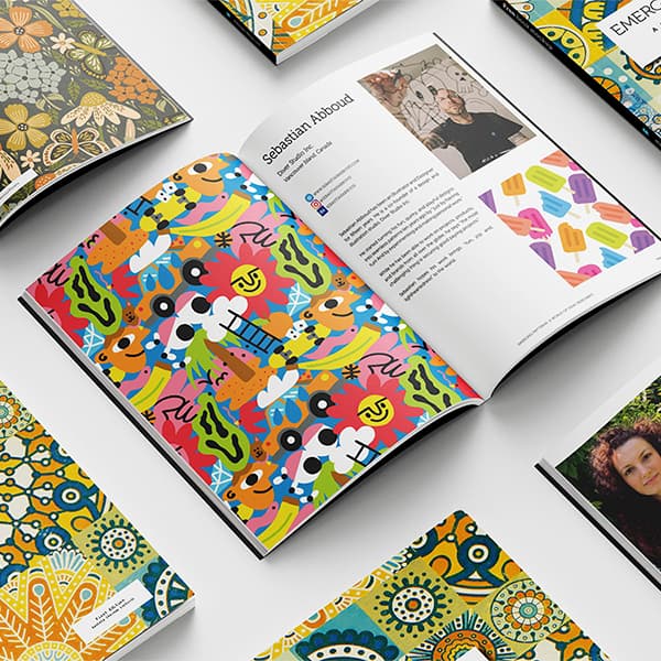 Self-published Surface Pattern Design book