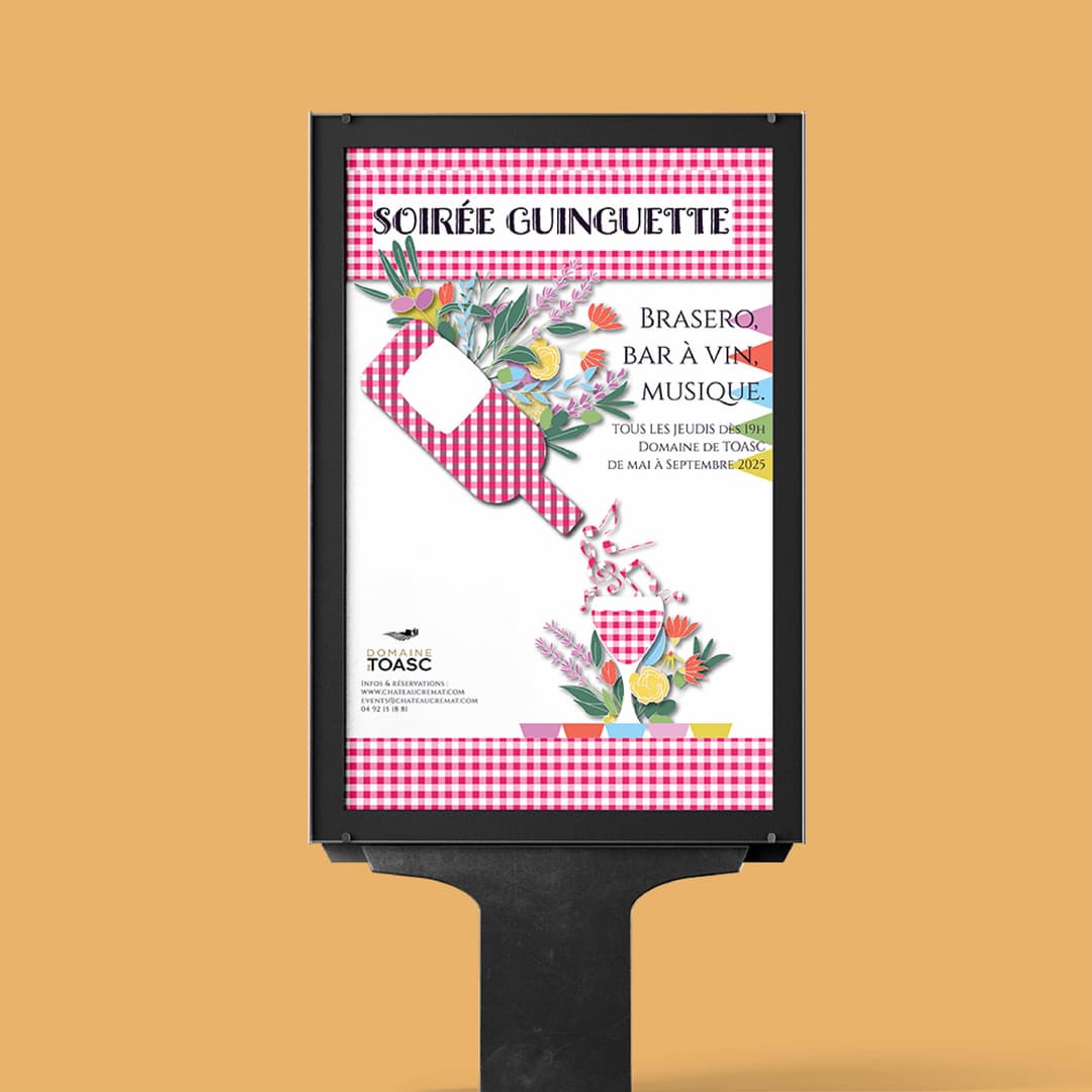 Château Crémat Billboard Poster